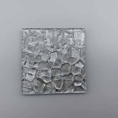 China Yard 10mm 12mmm 16mm Embossed Laminated Art Glass for sale