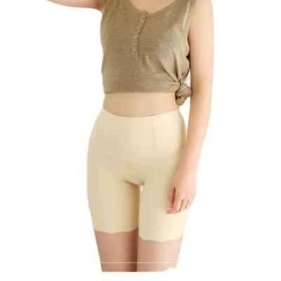 China Anti-bacterial women's anti-lifting anti-high waist light ice-cream instant anti-hip underwear safety pants light for sale