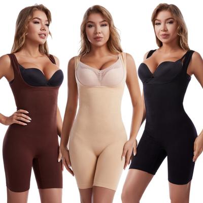 China 2022 New Arrival Environmentally Friendly Winter Antibacterial Seamless Underwear Shapewear Postpartum Shaper Recover Bodysuits For Women for sale