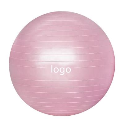 China 50cm PVC Round Cheap Anti-shatter Yoga Ball Non-slip Exercise Ball Eco-friendly Stability Ball for sale