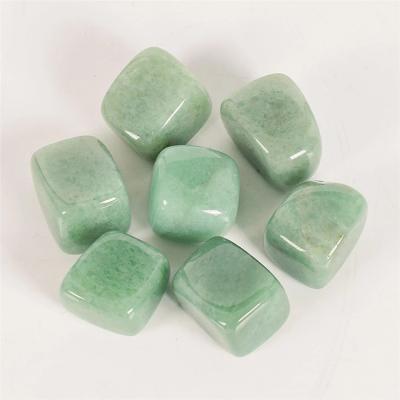 China Equilíbrio de energia verde Aventurine Crystal Tumble Stones à venda