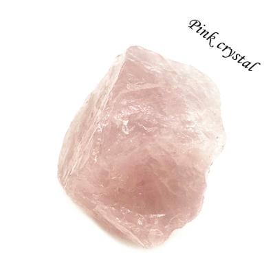 China Yoga Buddha Magical 30mm Crystal Rose Quartz Tumble Stone for sale