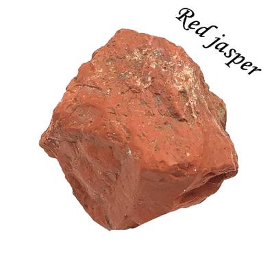 China 30mm Red Jasper Gravel  Crystal Tumble Stones for sale