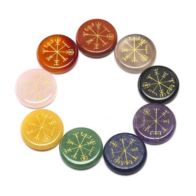 China Decompression 30MM Seven Chakra Crystal Healing Meditation for sale