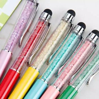 China ODM Novelty Crystal Ballpoint Pen Multicolored for sale