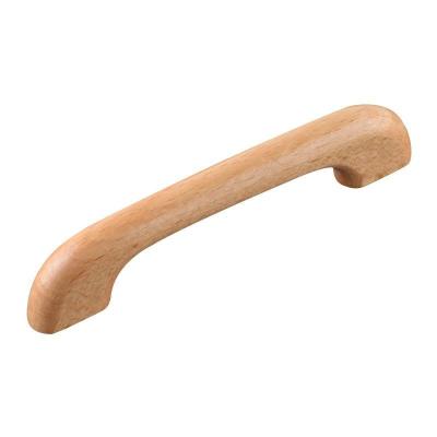 China Modern Custom Kitchen Cabinets Wardrobe Wooden Handles Cabinet Solid Wood Drawer Handle Pulls Wooden Door Handle for sale