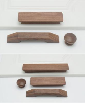 China Modern Door Knobs and Door Handles in wood Furniture Knobs Drawer Knobs for sale