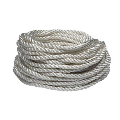 China Virgin Pp/pe Material 4 Strand 3 Strand Twisted Twine Polypropylene Monofiliament Rope Customized Size From Indian Supplier for sale