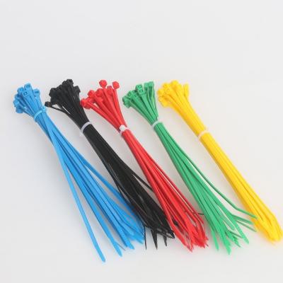 China Multi Color Nylon Electrical Natural Cable Ties Good Use Nylon Fabric / Tensile Cable Ties for sale