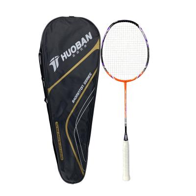 China Eastic & Full Size Durable Quality Carbon Badminton Racket Professional for sale