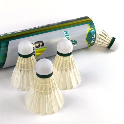 China For HUOBAN-NO.6 Duck Feather Ball Hot Selling badminton rackets shuttlecock practice badminton for training for sale