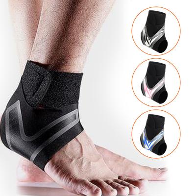 China LOKI Compression Ankle Brace Running Cycle Basketball Sports Non-slip Ankle Sleeve for sale