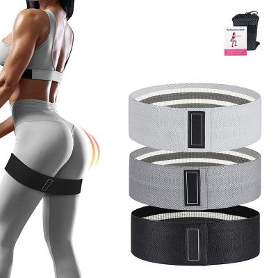 China Custom Printed Yoga Exercise Cloth Booty Band Home Fitness Band Exercise Resistance Bands for sale