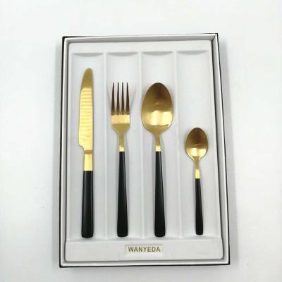 China Durable High Grade Exquisite Stainless Steel Flatware Set for sale