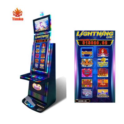 China New Metal Timko Coin Operated Slot Game Machine Mario Golden Fruit Kirin Strike Lighting 9 in 1 Game Machine for sale