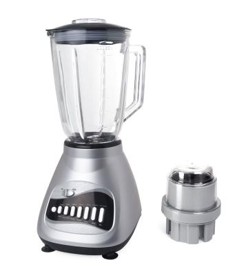 China BL800 500w 12 Speeds Table Blender with Plastic and glass jar for sale