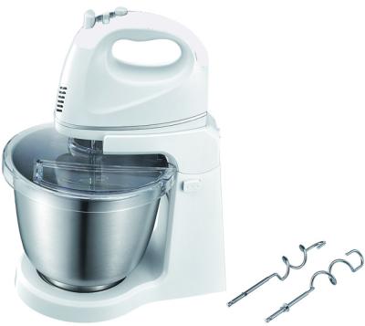 China HM502 hand mixer & beater with plastic or stainless steel bowl for sale