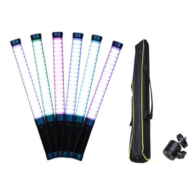 China NiceFoto TC-288 RGB.W LED Visual Light Handheld Wand Tube Light Stage light8 kinds for sale