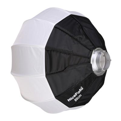 China Metal& NiceFoto Bowen Fabric 80cm Mount Photographic Softbox Light Lighting Kit Photography For Video Shooting for sale