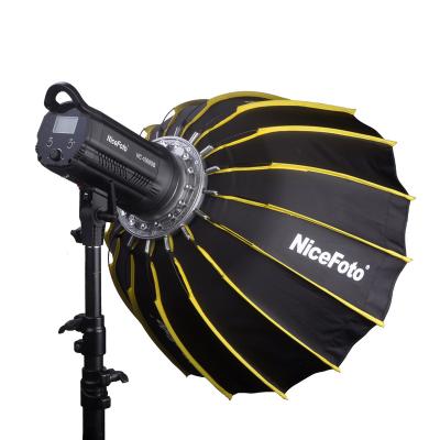 China 2 NiceFoto LED Parabolic Softbox Diffusers Excel-60cm deep softbox with grid for sale