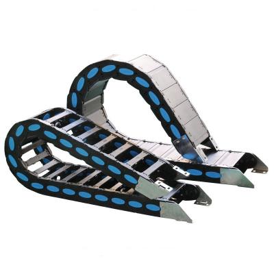 China Factory H39.5mm*W76-101mm Strong Bottom Type Fully Enclosed Cable Carrier Tow Rope for sale