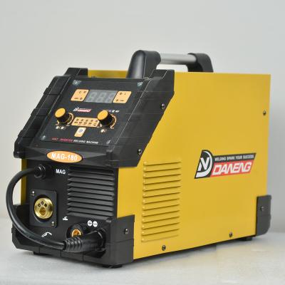 China MAG-180 High Performance PORTABLE DC HOT Portable Argon Welding Machine CO2 Gas Gasless for sale