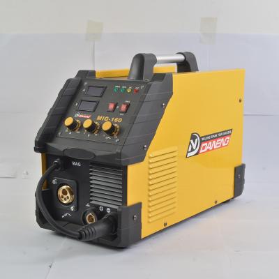 China Good Quality PORTABLE Mini Welder Equipment MIG-160 DC 228V Inverter Electric Welding Machine for sale