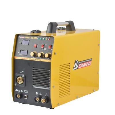 China Good Quality PORTABLE Mini Welder Equipment MIG-200 DC 228V Inverter Electric Welding Machine for sale