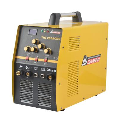 China New Mini CAT 200ACDC PORTABLE Electric Arc Welding Machine Manufacturer DongSen Portable Welding Machine Price List for sale