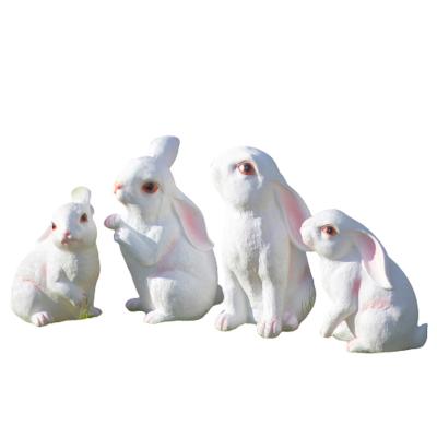 China Rabbit Shape Waterproof IP65 Rabbit Shape Outdoor Festival Fiberglass Sculpt Light for sale