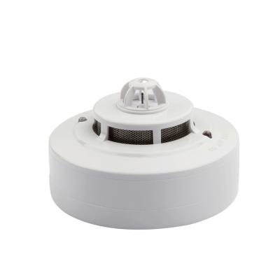 China smoke & Conventional Photoelectric Heat Detector UL/EN/CE 4 Wire Smoke And Heat Detector 12V, 24VDC for sale