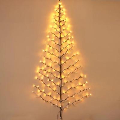 China Steady On And Twinkle Holiday LED Light Up Tree Shaped Wall Decor for sale