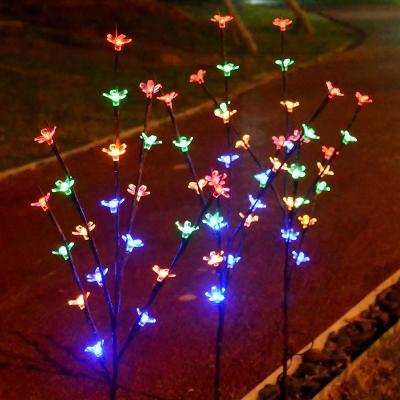 China Steady On And Glitter Holiday Cherry Blossoms LED Twig Tree for sale