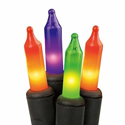 China Steady On And Glitter Holiday Halloween Frosted Multi Mini Lights for sale