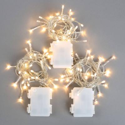 China Steady on and Holiday Twinkle Functions Battery Operated 8 Mini LED Lights for sale