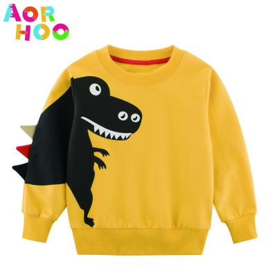 China Aorhoo Anti-Shrink New Arrival Stylish 100% Cotton Kids T-shirts For Boys Short Sleeve Printed Bangladesh Boys T-shirt Set Collection for sale