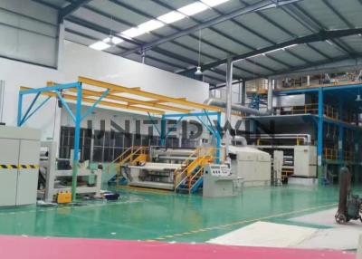 China SSMMS SMMS Spunmelt Polyester Spunbond Nonwoven Machine Bed Cover Making for sale