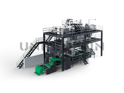 China Spunbond Nonwoven Fabric Production Line Of Single S Non Woven Fabric Making Machine for sale