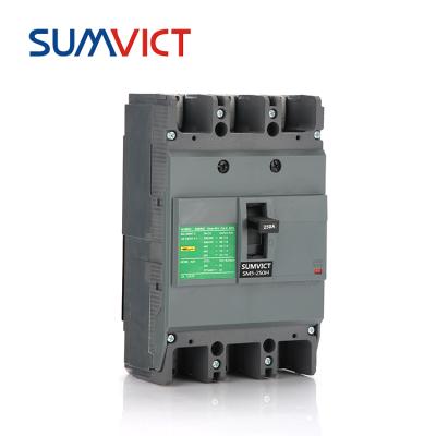 China Plastic SM5-250H 3pole mccb Molded Case Circuit Breaker 250 Amp MCCB Circuit Breaker 250amp 3Poles for sale