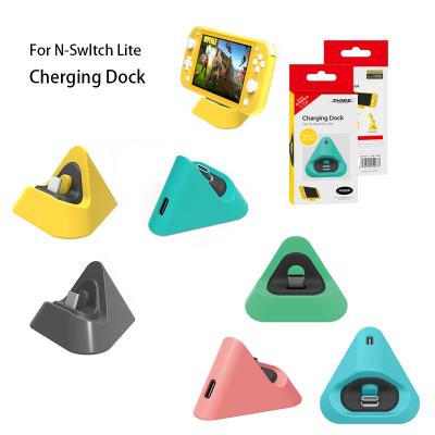 China Charging Station for Switch Nintendo Switch / Lite TNS-19062 Charging Dock for Nintendo Switch Charging Base for Switch Lite Console Charger Stand Holder for sale