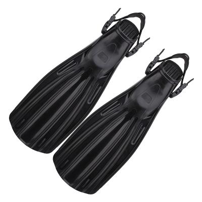 China Durable ALOMA Sea Sports Fipper Fins Air Diving Rubber Heel TPR Fins Adjustable Open Long Blade Fins For Adults for sale