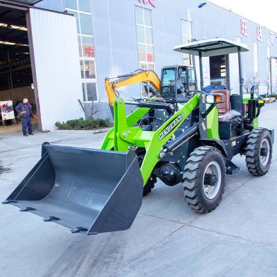 China Garment Shop Mini Wheel Loader 18.4kw 43kw High Efficiency Mini Loader Earthmoving Machinery Equipment for sale