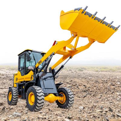 China Construction Material Stores Wheel Loader 1.6 Ton 2 Ton 1.8 Ton Construction Equipment Loader Earth Moving Machinery for sale