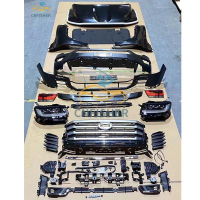 China High Quality LED Light Upgrade Facelift Body Kit For Land Cruiser LC200 FJ200 Upgrade To FJ300 LC300 2021 2022 for sale