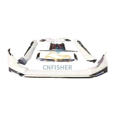 China Cnfisher Front And Rear Bumper Modelista Style High Quality Plastic And Steel Upgrade Kit For 2020 RAV4 Body for sale