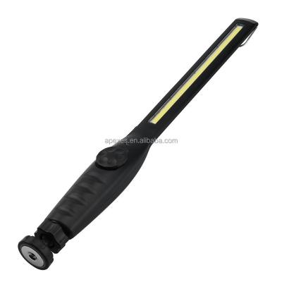 China Light Base Have 2018 Rechargeable LED Flashlight Strong Magnetic Work Light Base USB Magnetic Torch Led Flashlight for sale