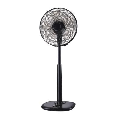 China Household High Quality Adjustable Standing Fan With 5 Blade Plastic Electric Swing Fan Quiet Fan for sale