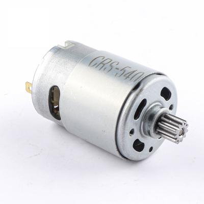 China High Quality Car Automotive Tools New Arrival 27300rpm 2.08Nm Wrench Motor 540 12.0V Brushed Compressor Motor for sale