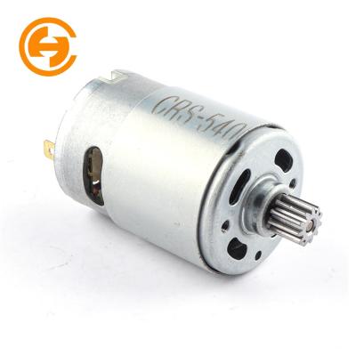 China Drip-proof 15500rpm 0.21Nm 2022 China Factory Sale 540 10V High Standard Pmdc Automotive Tools Air Pump Motor for sale