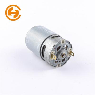 China 19707rpm 70.91mNm 18V 10.34A 146.39W PMDC Brush Electric Drill Drip Proof Motor For 550 Home Appliance for sale